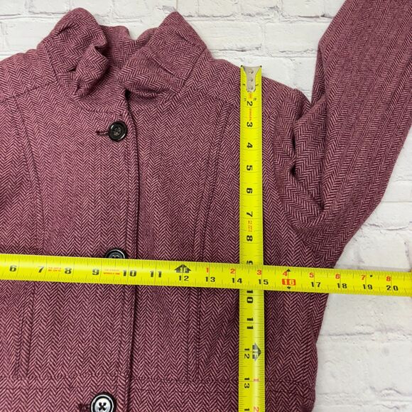 J Crew Women Button Front Blazer Jacket Size 6 Wool Blend C024 -15 - Picture 3 of 16